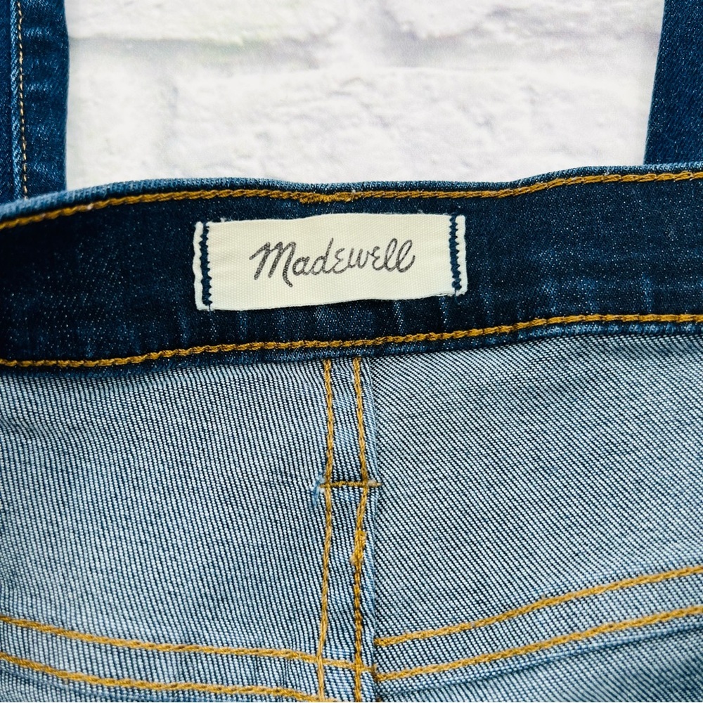 Madewell Women's 9" Mid Rise Skinny Jeans Size 27 Dark Wash Stretch - Picture 3 of 12